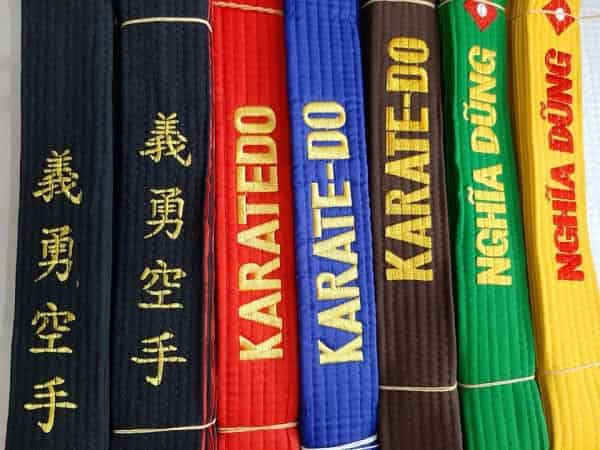 Karate có mấy đai? Ý nghĩa các màu đai trong Karate