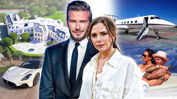 Gia tài của vợ chồng Beckham