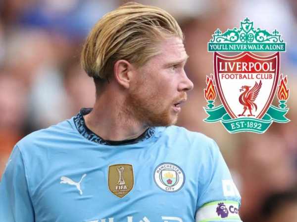 Tin chuyển nhượng: De Bruyne đàm phán gia nhập Liverpool