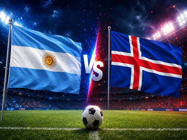 Dự bóng đá Argentina với Iceland 8h00 ngày 10/06