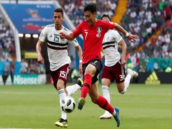 Lịch sử đối đầu Mexico Hàn Quốc